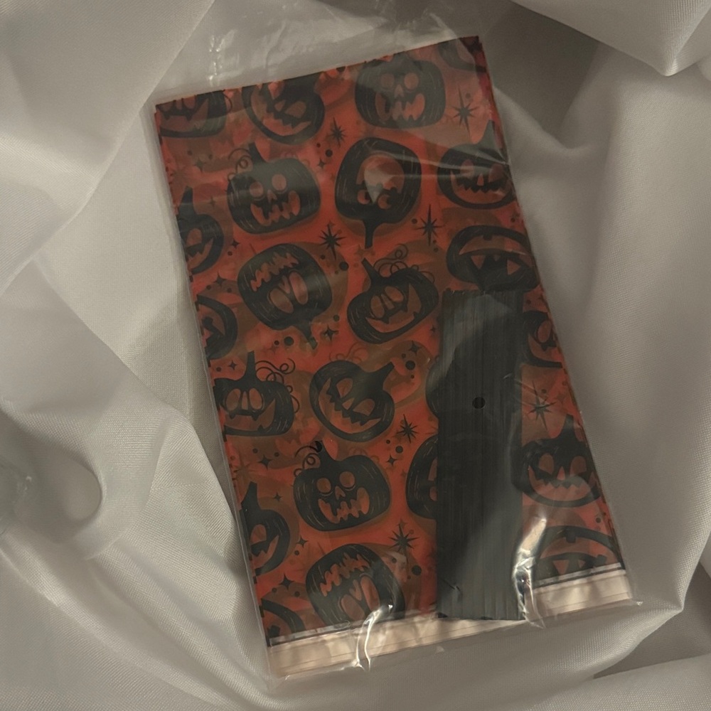 Halloween Pumpkin Treat Bags